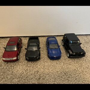 Sports Car Range rover, Ford, Jeep Wrangler Set